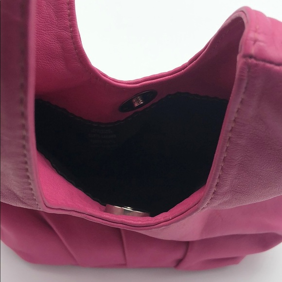 Pink Leather Wristlet/Purse - Picture 3 of 8